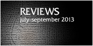 Reviews July-September 2013