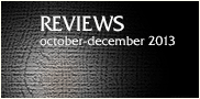 Reviews October-December 2013